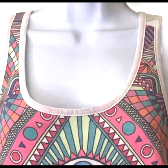 Wildfox Swim Third Eye Tank Top Cropped Beachwear - Picture 8 of 13